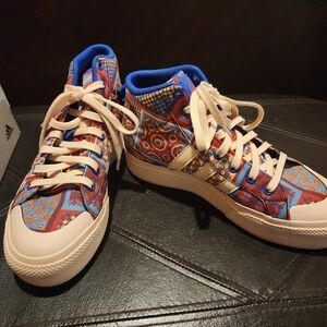 adidas Multicolor High-Top Athletic Shoes